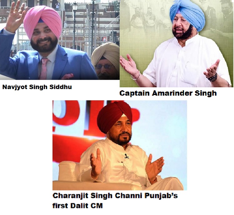 Sidhu Hits Amrinder Out of Ground