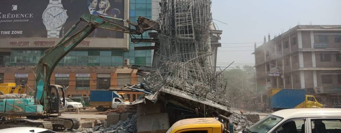 Probe blames Chinese contractor for Dhaka girder crashs