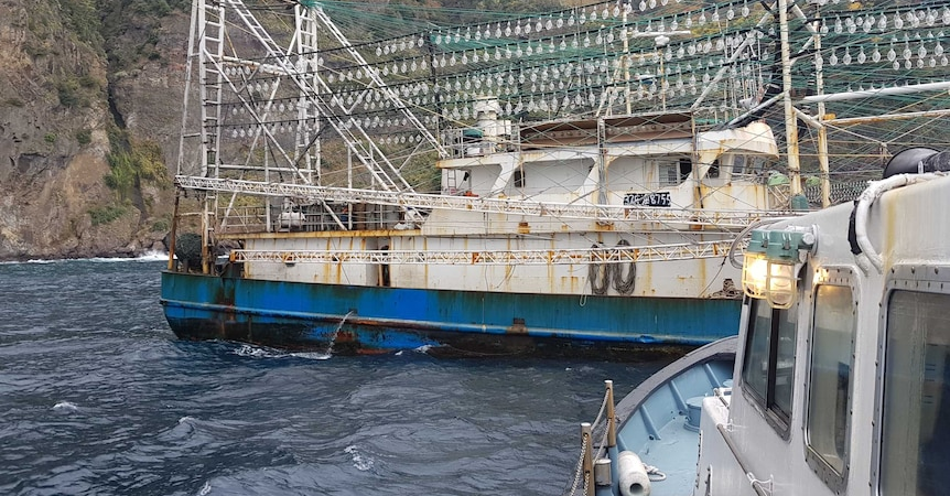 Chinese super trawlers endangering marine life of South America