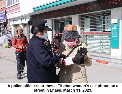 Searches, Surveillance on Lhasa riot anniversary