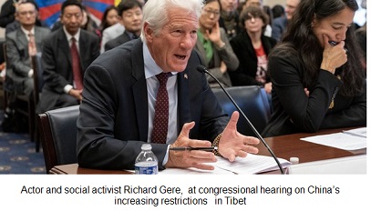 Congressional hearing examines Chinese repression in Tibet