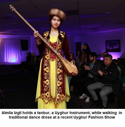 Uyghur fashion show highlights forced assimilation, labour – on the runway