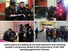 Tibet: Police clamp down on eve of 1959 uprising anniversary