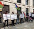 Free Baluchistan Movement holds protest outside Chinese embassies in London, Berlin