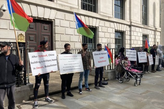 Free Baluchistan Movement holds protest outside Chinese embassies in London, Berlin