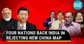 China’s neighbors reject new territorial map