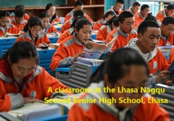 Tibetan out from Tibet schools